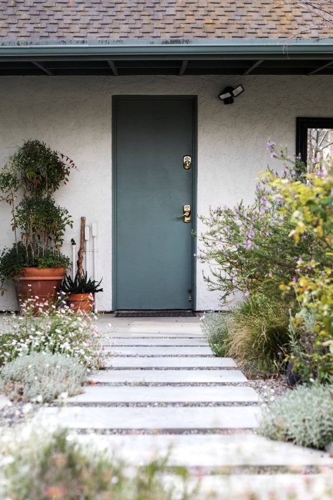 front door with flagstones and rooftiles