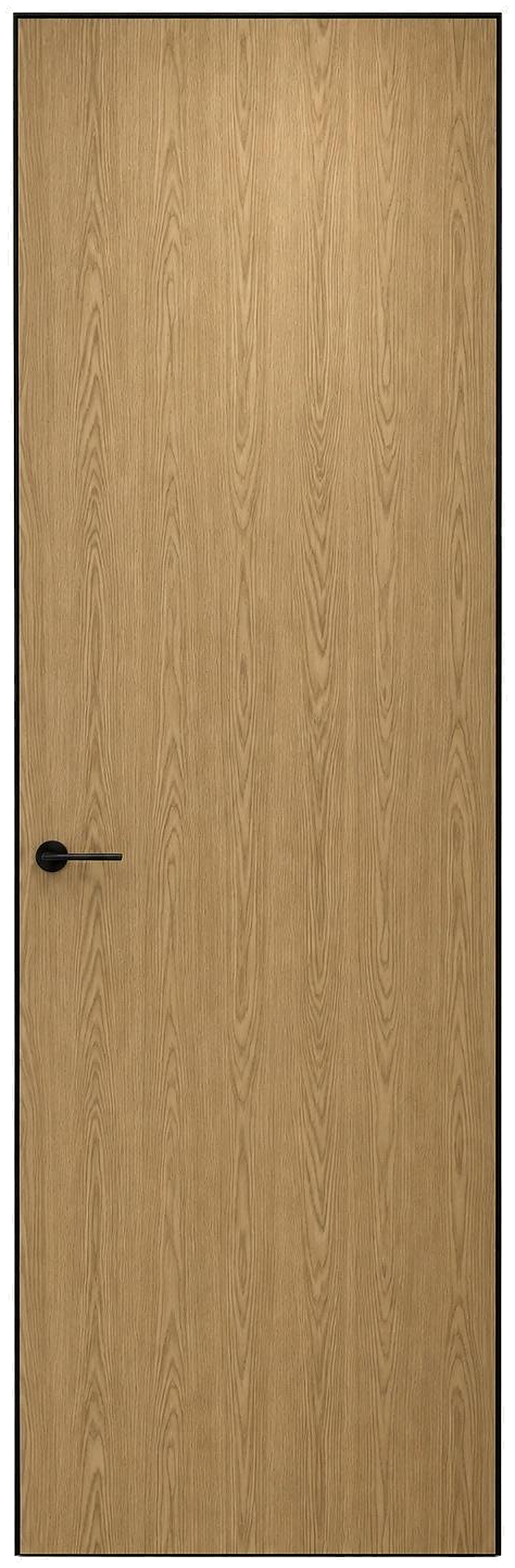 Frameless Oak Tone Interior Door