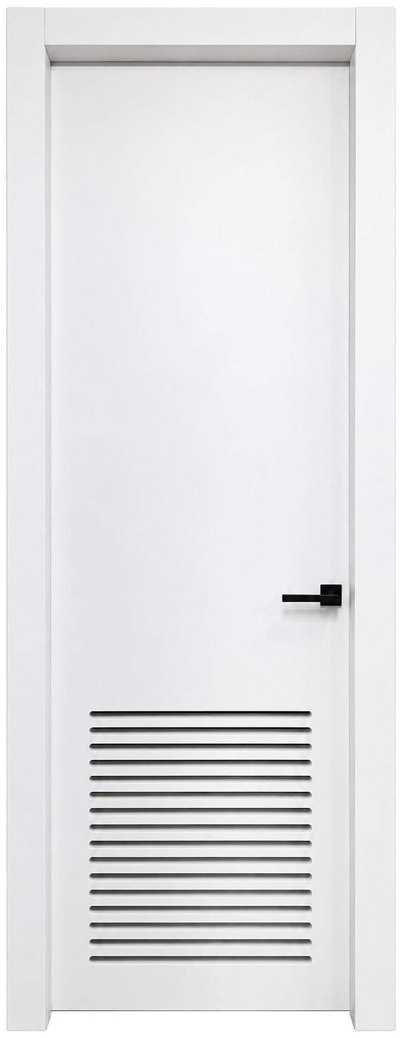 Louver White Interior Door