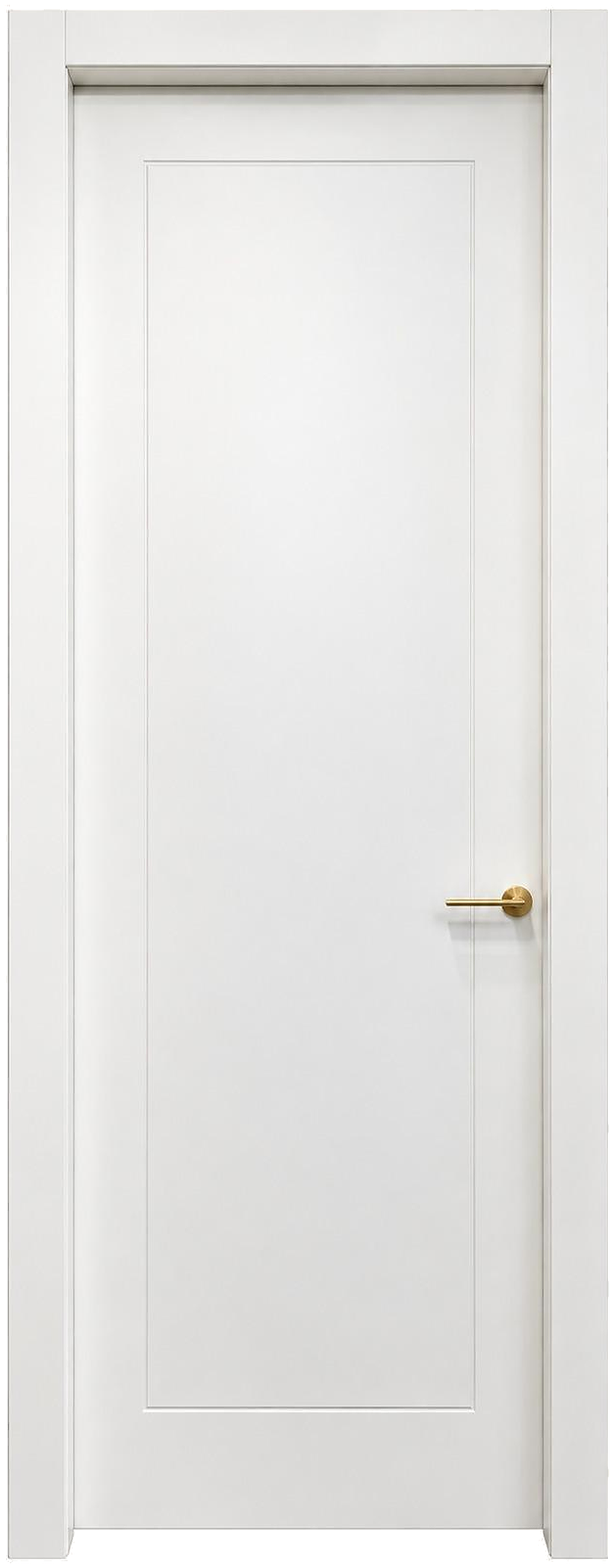 Single Panel White Interior Door